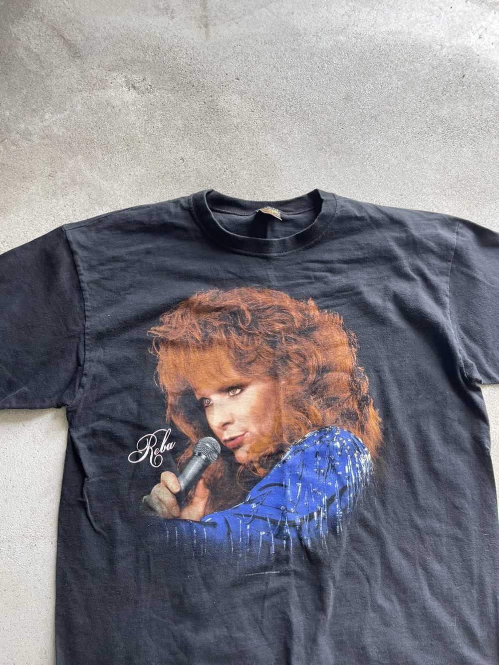 Vintage Vintage Reba Mcentire big face country t … - image 2