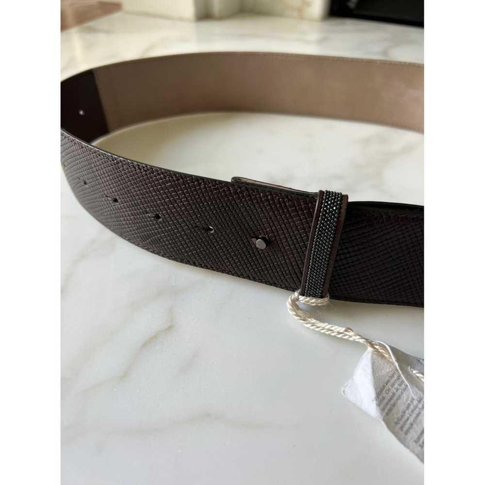Brunello Cucinelli Leather belt - image 3