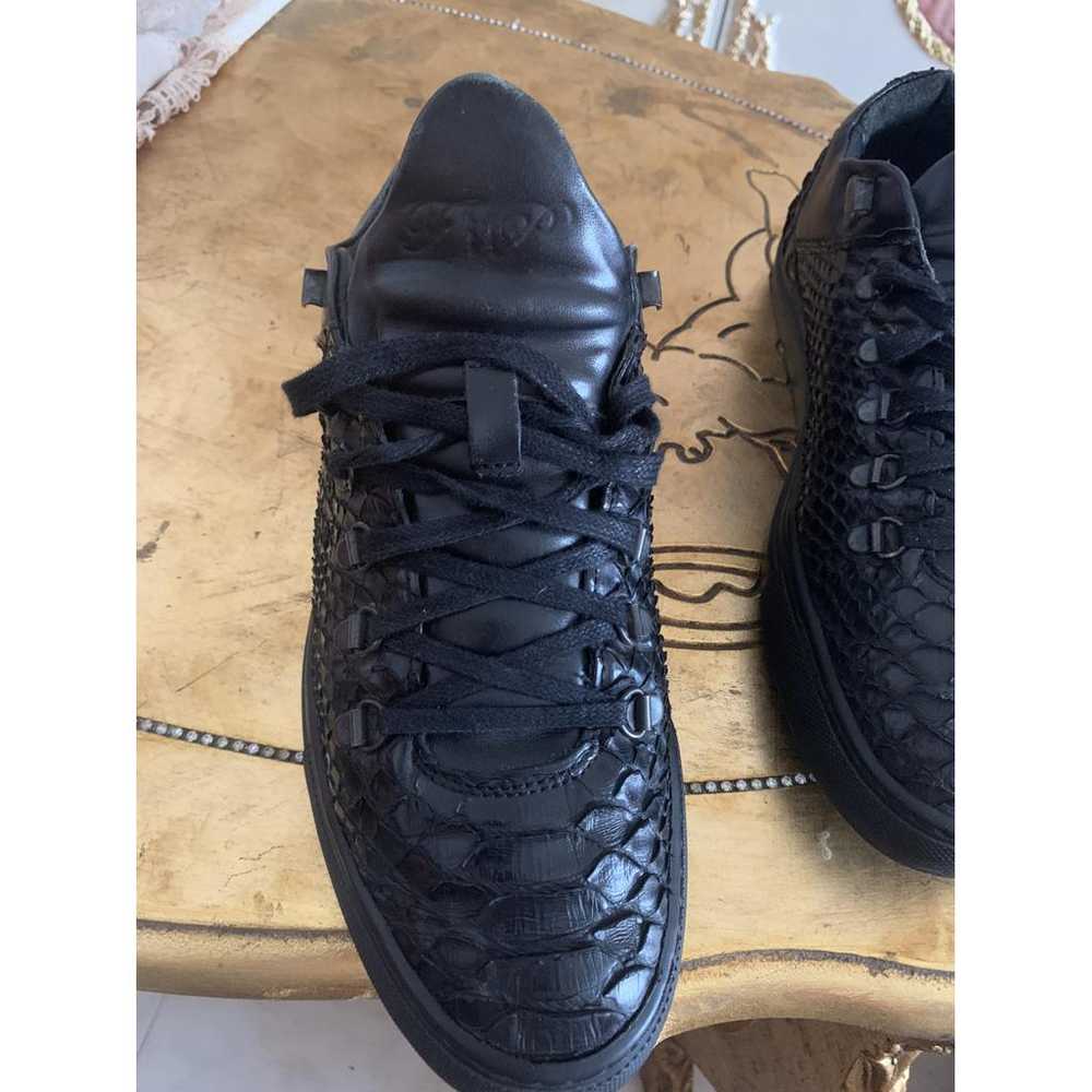 Filling Pieces Leather low trainers - image 3