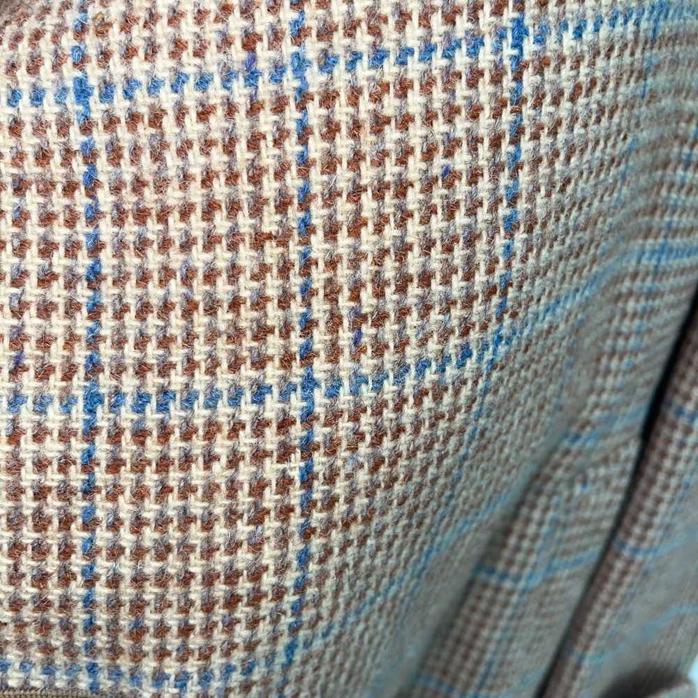 Harris Tweed Harris Tweed Vintage Mens Overcoat S… - image 7