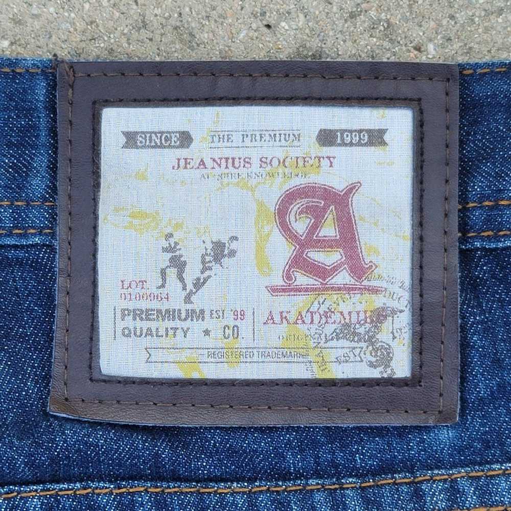 Akademiks Vtg Akademiks Jeanius Society Denim Jea… - image 2