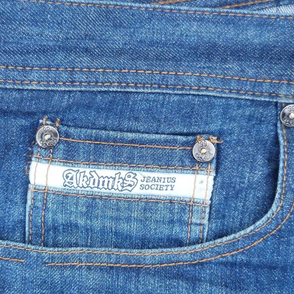 Akademiks Vtg Akademiks Jeanius Society Denim Jea… - image 4