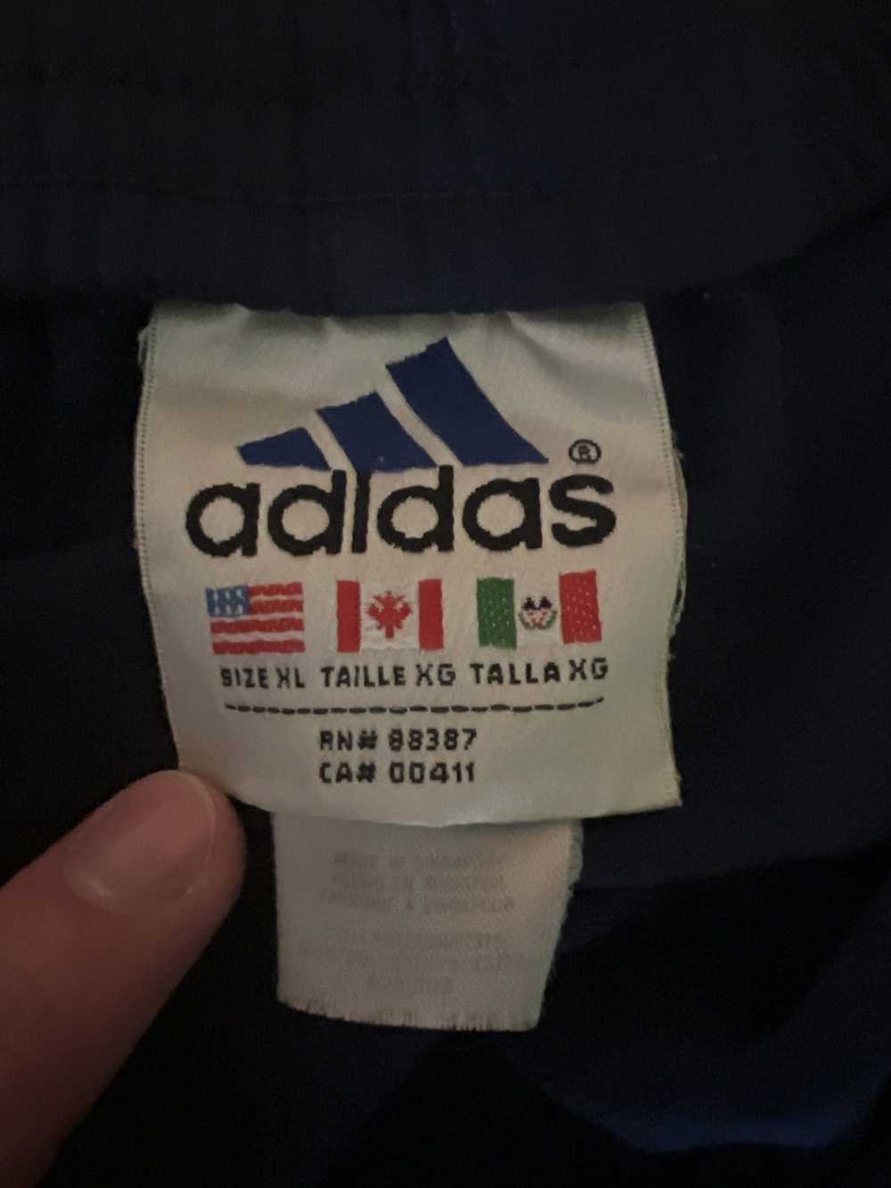 Adidas Vintage adidas snap sweatpants - image 2