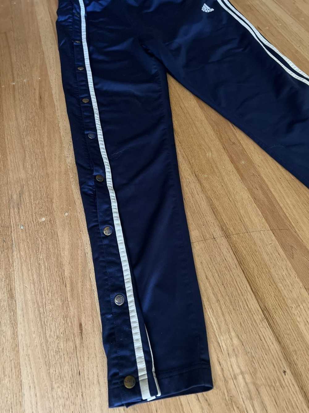 Adidas Vintage adidas snap sweatpants - image 3