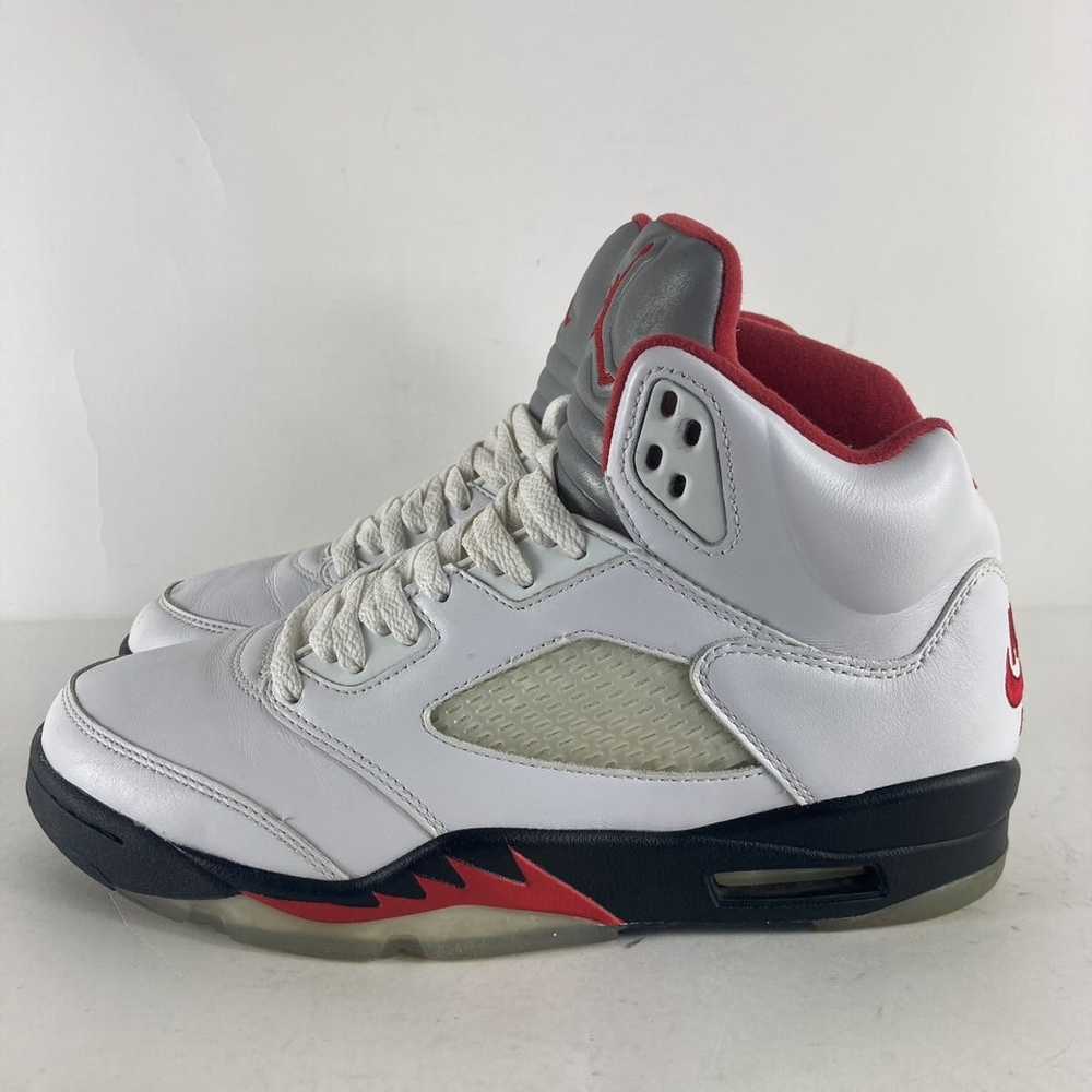 Jordan Brand Jordan 5 Retro Fire Red Silver Tongu… - image 5