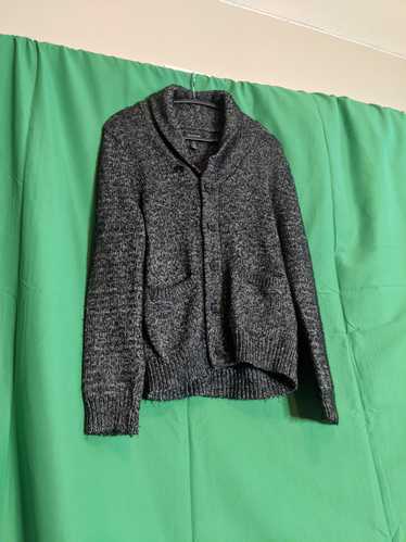 Nordstrom Charcoal knit cowl neck cardigan