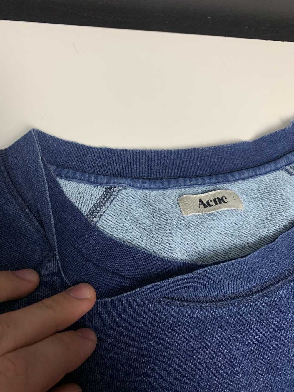 Acne Studios Acne crewneck blue L - image 6