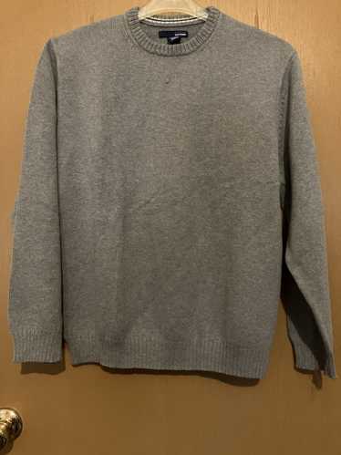 Basic Editions Solid Marble Grey Sweatshirt