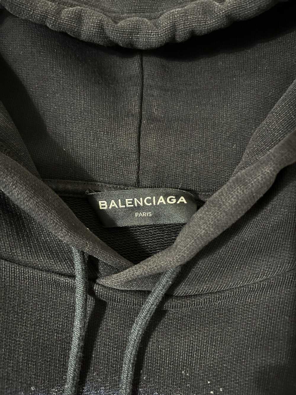 Balenciaga Balenciaga Paris Hoodie - image 5