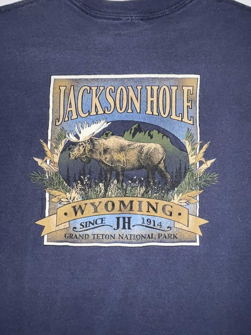 Rare × Streetwear × Vintage Jackson Hole Moose Vi… - image 4