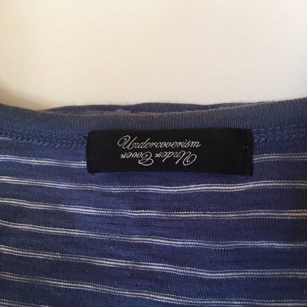 Undercover ⚓️ Blue striped pocket tee - image 2