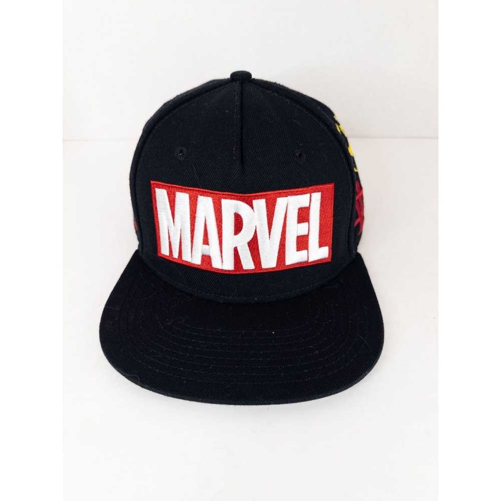 Other Marvel Black Embroidered Logo Cap - image 7