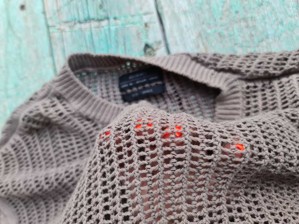 Allsaints AllSaints grid net sweater - image 3