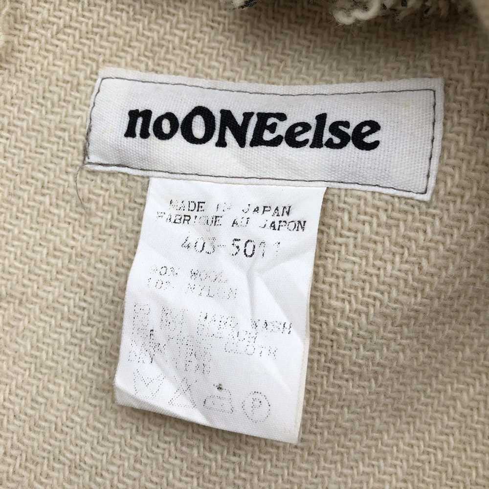 Japanese Brand × Very Rare NO ONE ELSE Hoodie Woo… - image 11