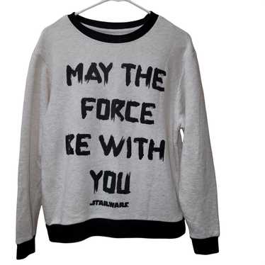 Star Wars Star Wars Women's Med May The Force Ove… - image 1