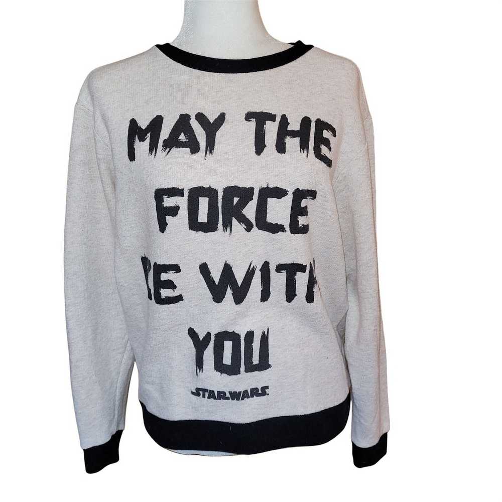 Star Wars Star Wars Women's Med May The Force Ove… - image 2