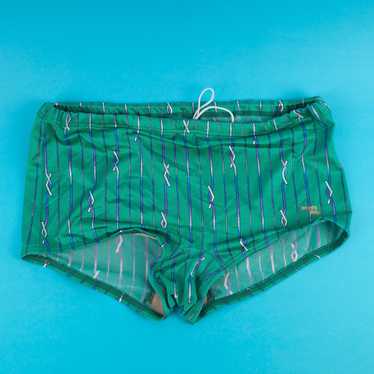 SIZE S 36 Vintage FILA Swimming Trunks String Briefs Bikini Bottom