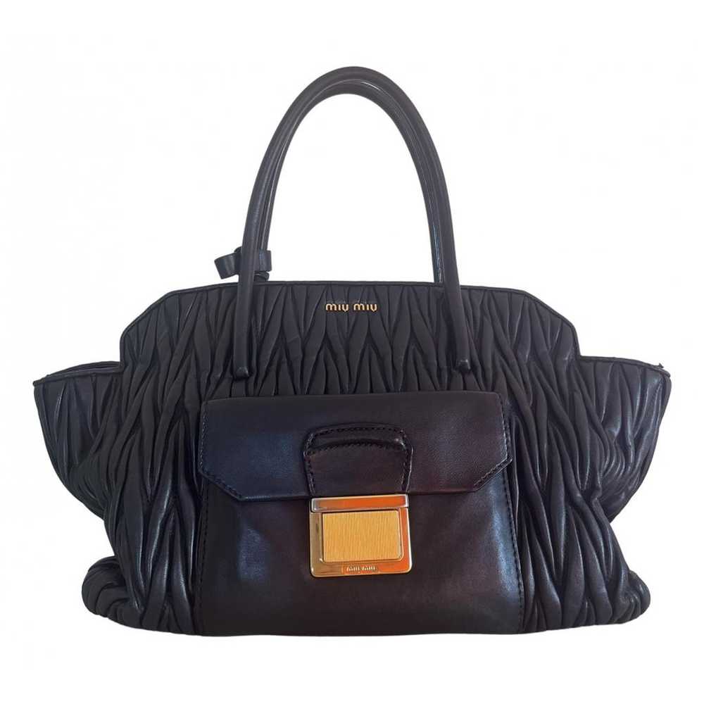 Miu Miu Matelassé leather handbag - image 1