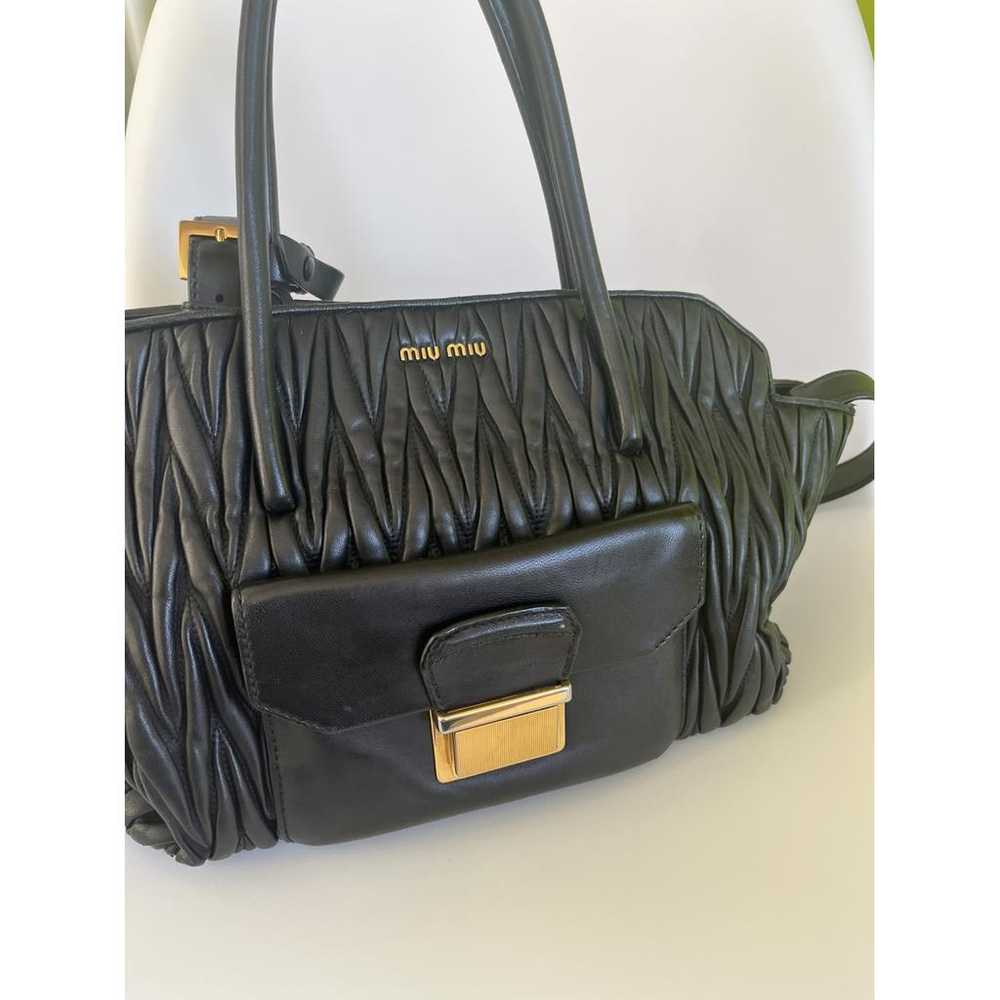 Miu Miu Matelassé leather handbag - image 3