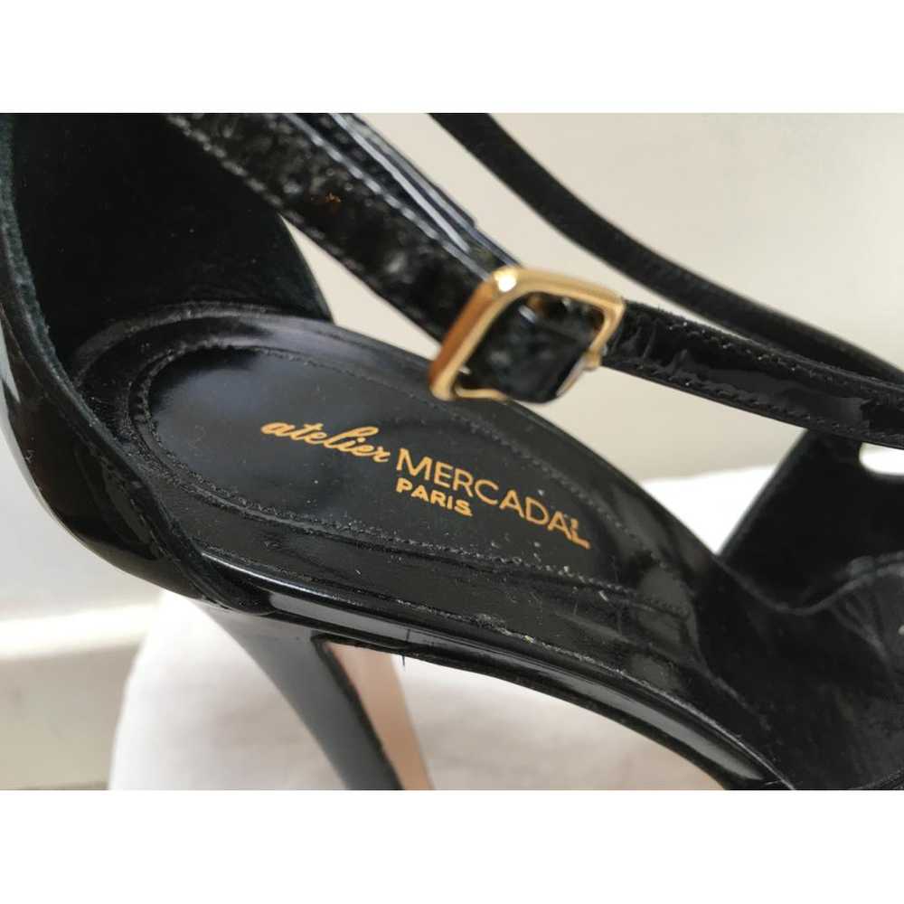 Atelier Mercadal Patent leather sandals - image 3