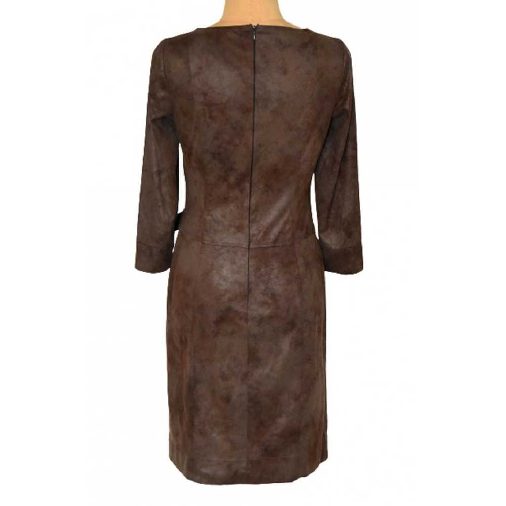 Caroline Biss Vegan leather mid-length dress - image 2