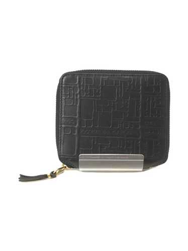 Comme des Garcons Wallets Black Bi-fold Design Le… - image 1