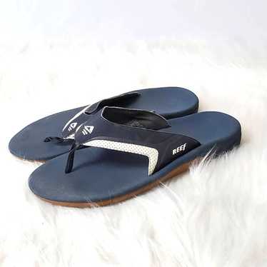 Reef Reef Leather Fanning Sandals - 12