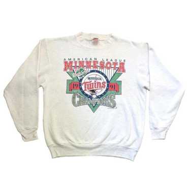 90s Minnesota Twins Twice World Series Sweatshirt - Men's Large