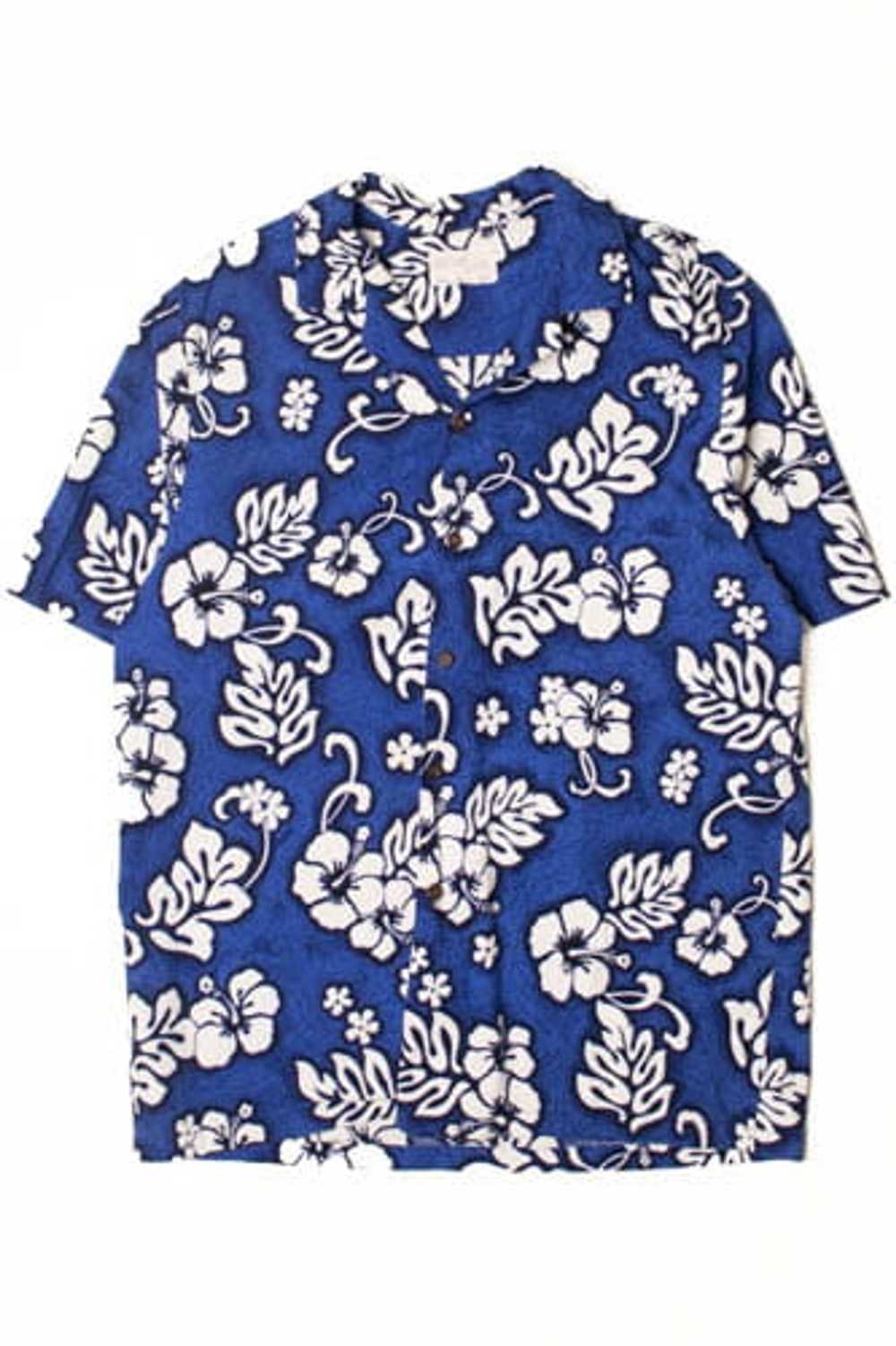 Vintage Hibiscus Hawaiian Shirt (1990s) 2335 - image 1