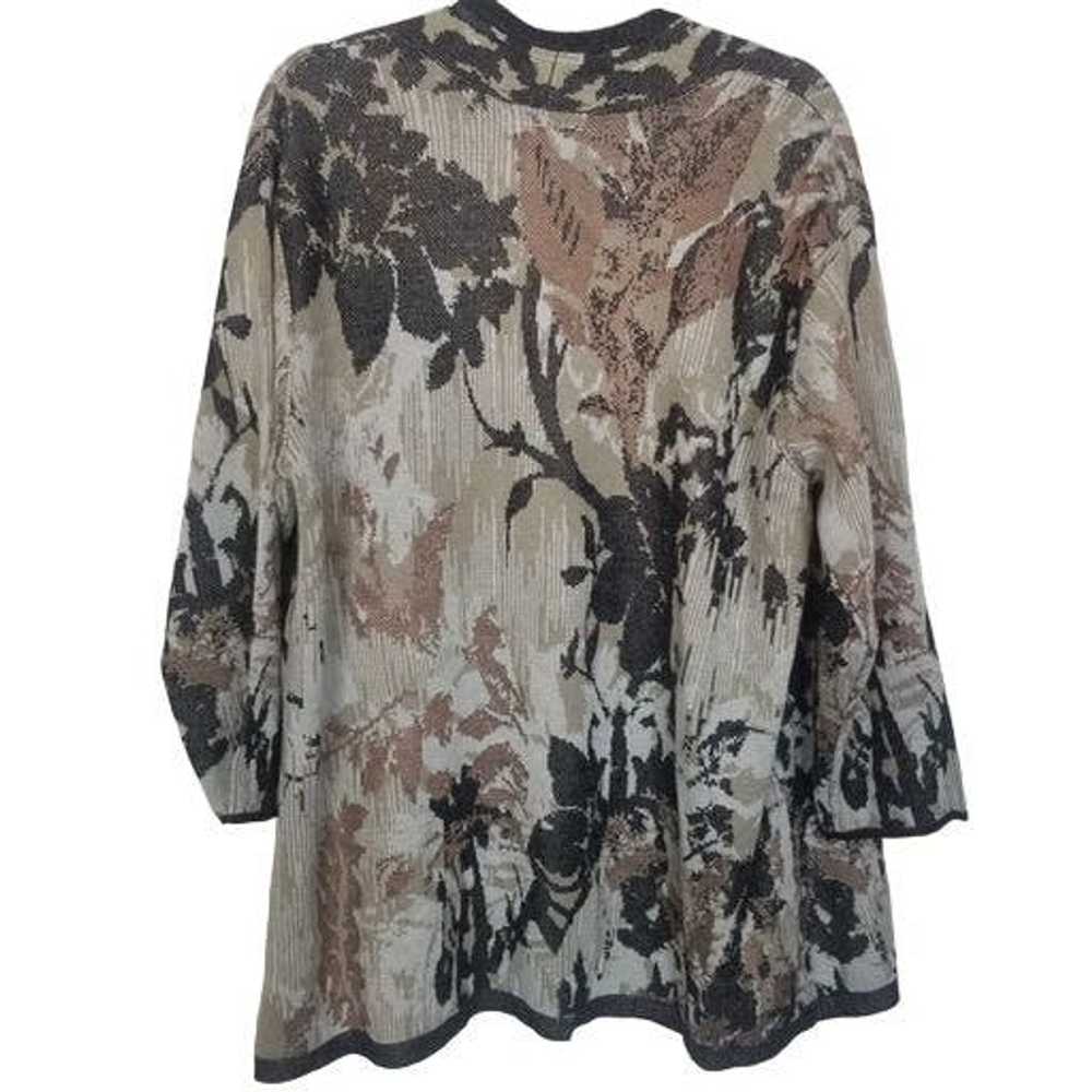 Other Catherines 0X Floral 3/4 Sleeves Open Front… - image 7