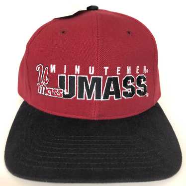 Vintage UMass Minutemen Strapback Hat NWT - image 1