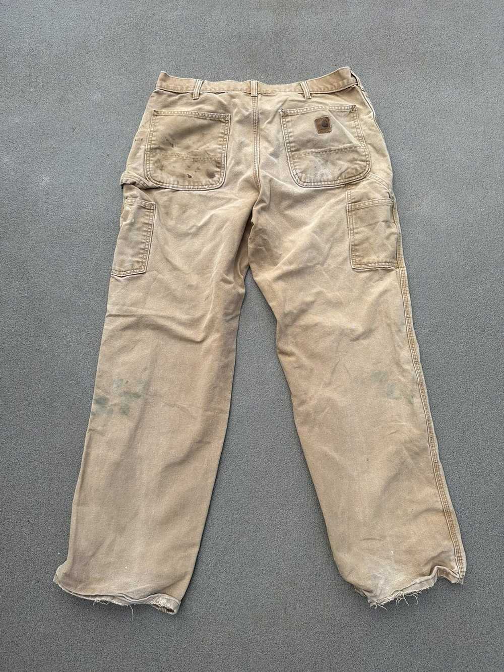 Carhartt × Vintage Vintage Thrashed Carhartt Pants - image 7