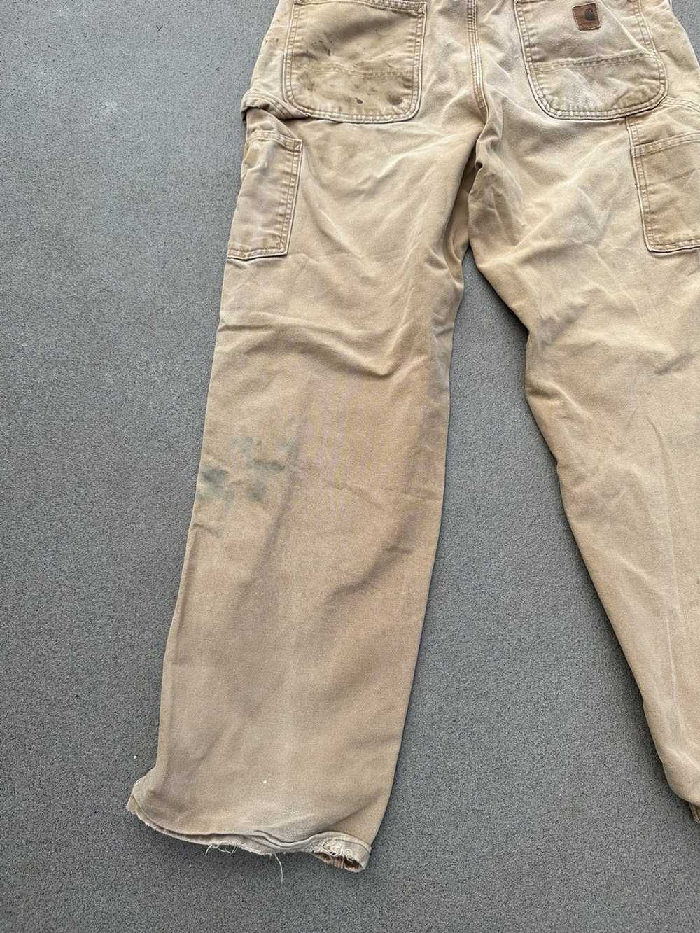 Carhartt × Vintage Vintage Thrashed Carhartt Pants - image 8