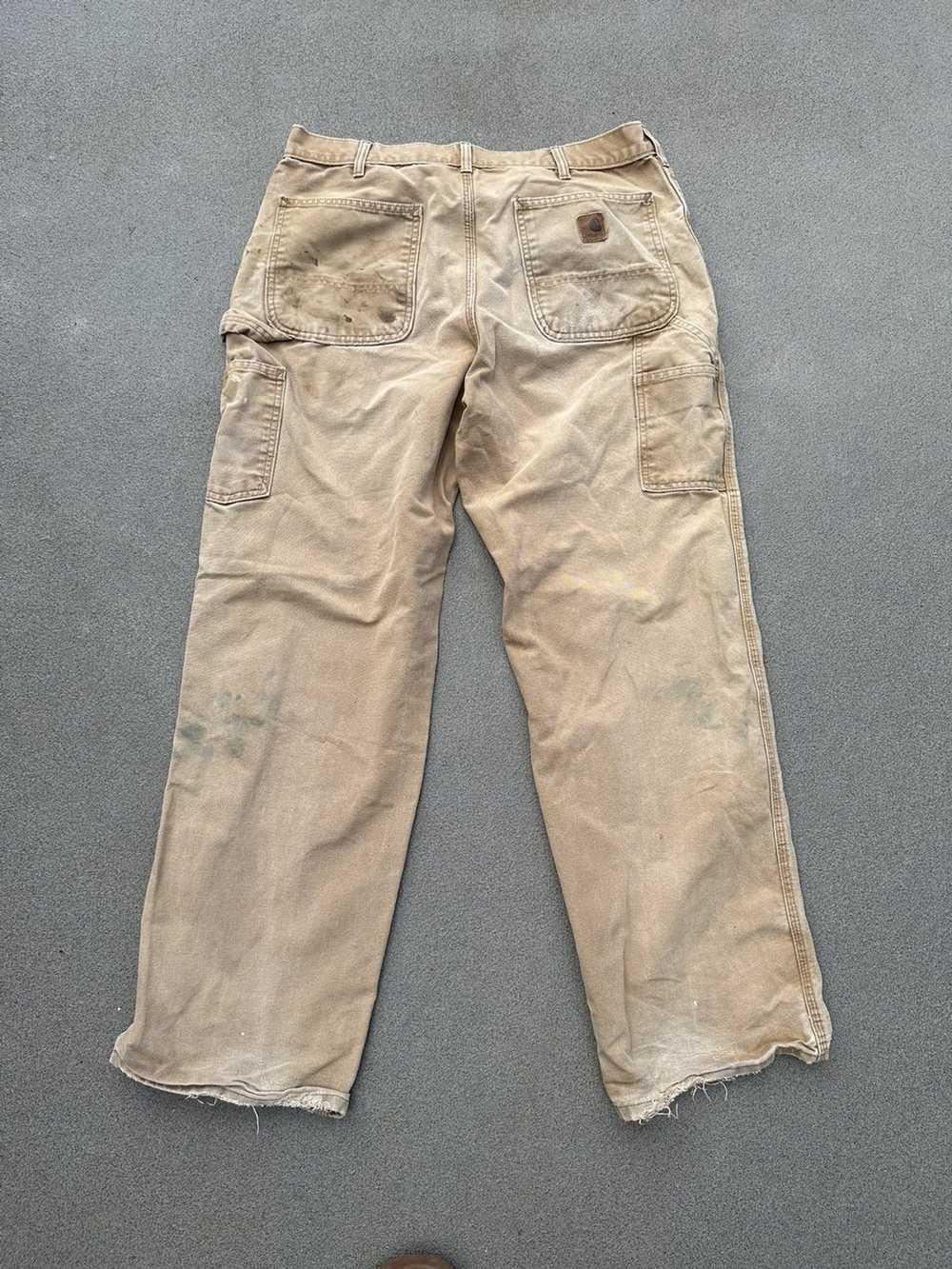 Carhartt × Vintage Vintage Thrashed Carhartt Pants - image 9