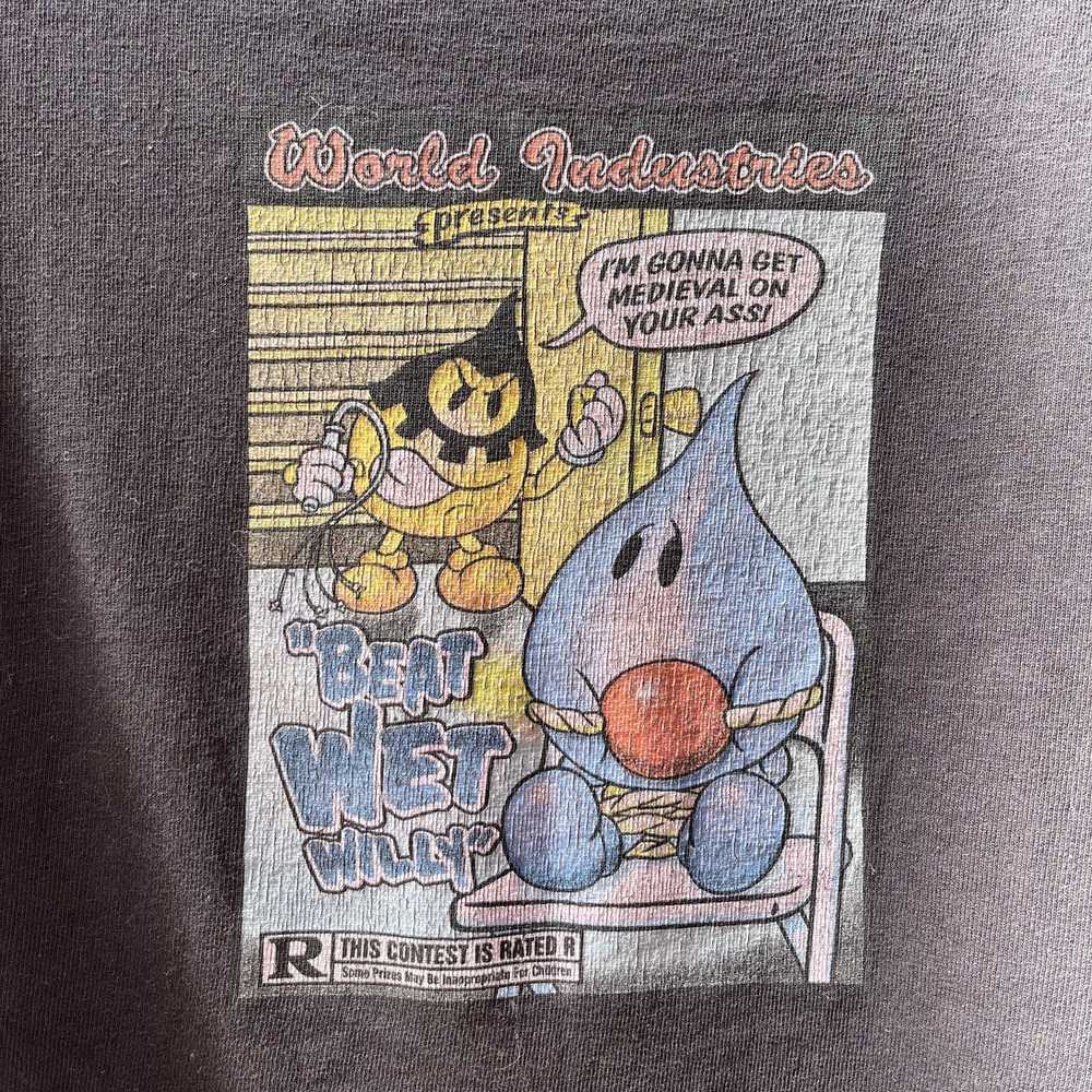 Vintage World Industries Beat Wet Willy tee - image 2