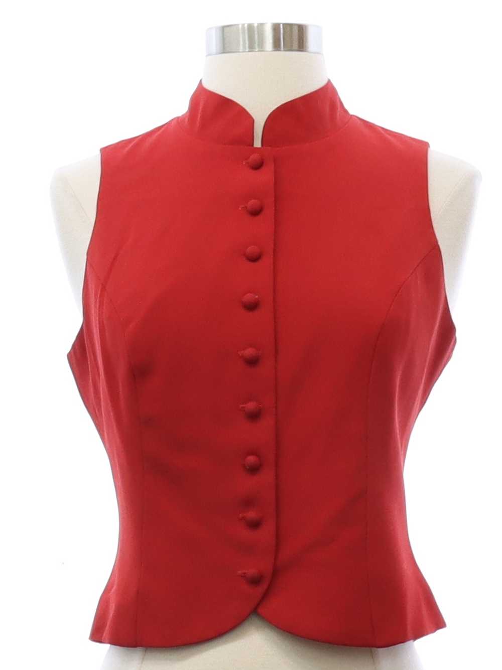 1990's Trilogy Womens Vest Style Shirt - image 1