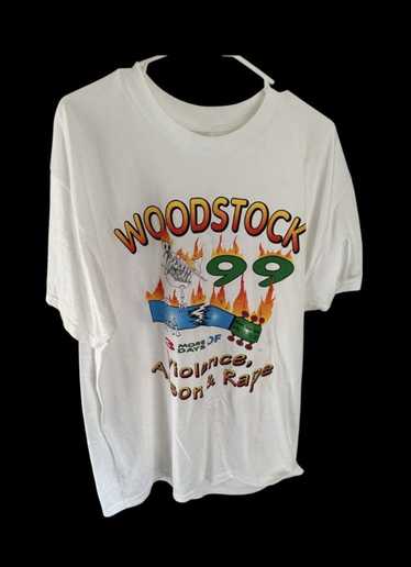 Band Tees × Streetwear × Vintage Woodstock 99 vint