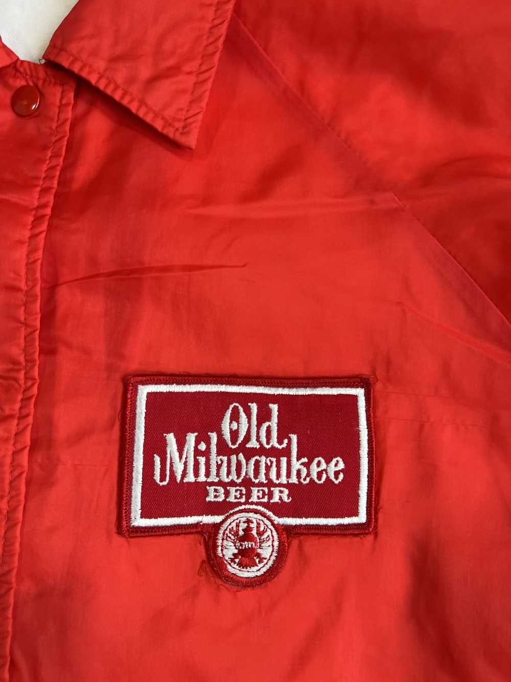 Vintage Vintage Old Milwaukee Beer Jacket - image 6