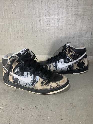 Futura × Nike × Vintage Futura x UNKLE x Dunk High