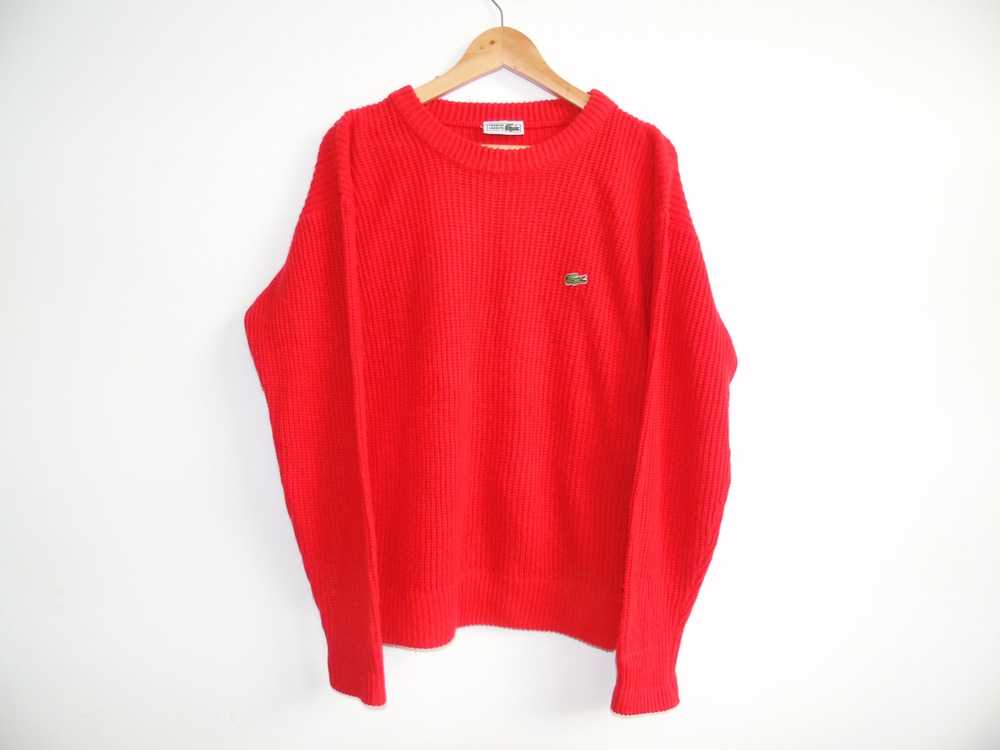 Lacoste × Luxury × Vintage Y2k Luxury sweater kni… - image 1