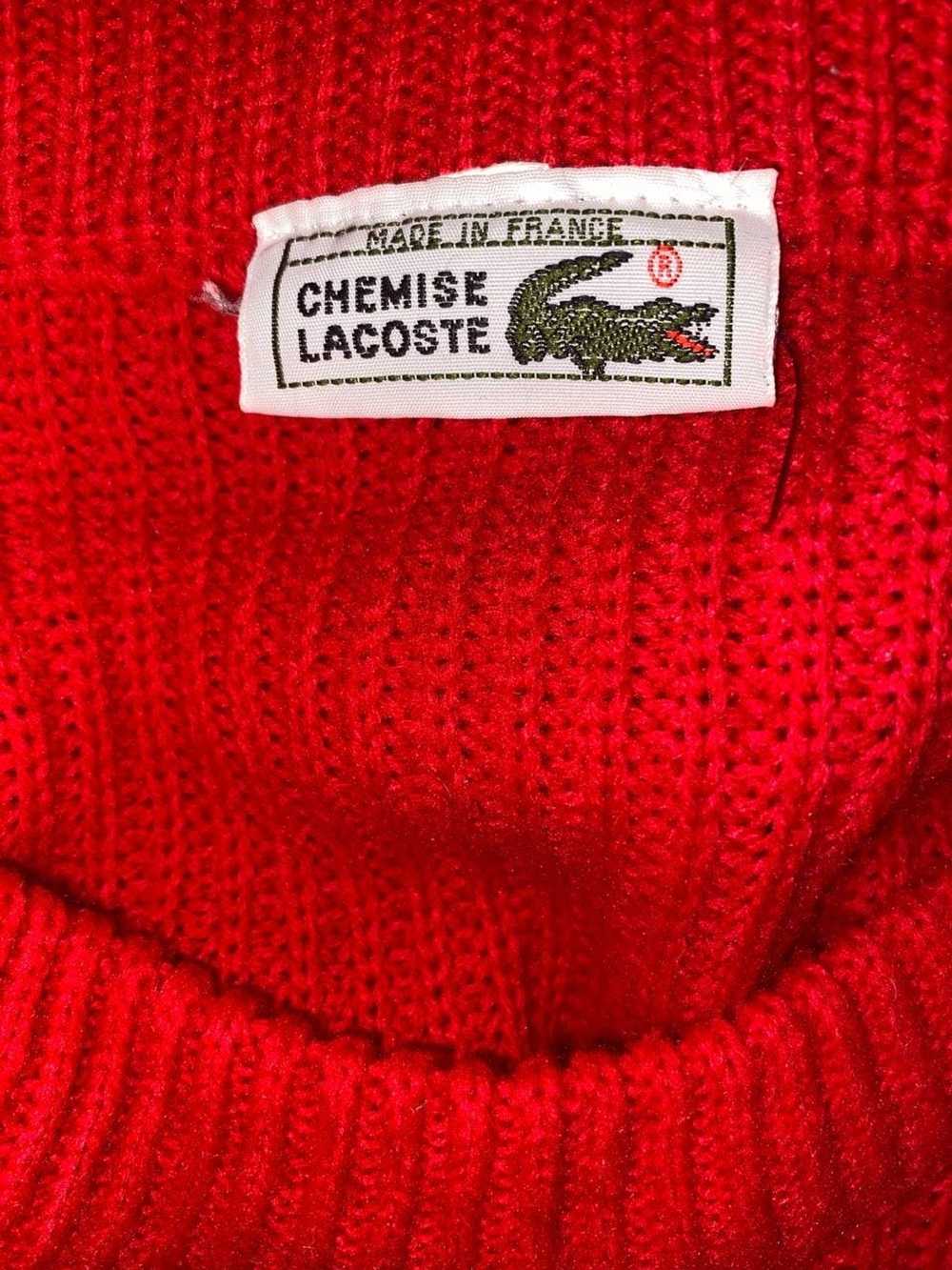 Lacoste × Luxury × Vintage Y2k Luxury sweater kni… - image 3