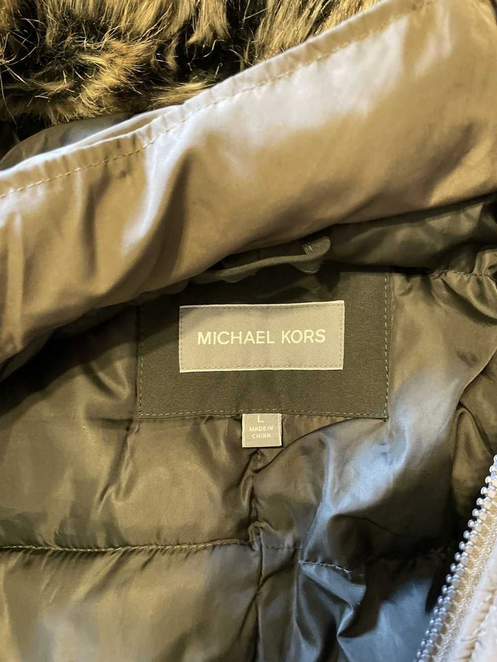 Michael Kors Green Jacket Parka with Removable Fu… - image 3