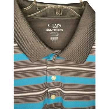 Chaps Chaps Golf Polo Shirt Mens Size XL Gray Grey