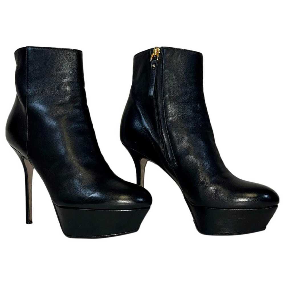 Sergio Rossi Leather ankle boots - image 1