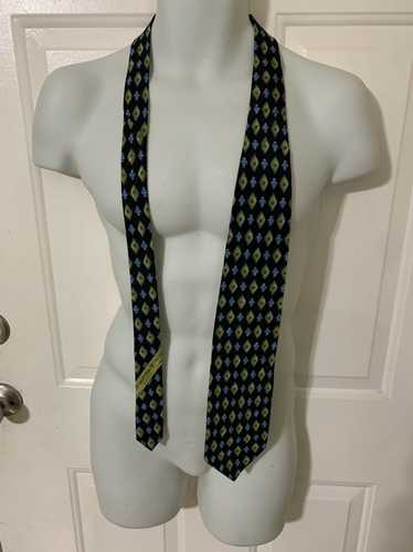 Valentino Printed Silk wide tie