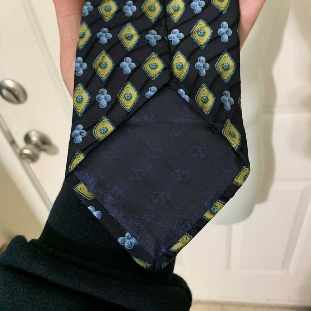 Valentino Printed Silk wide tie - image 9