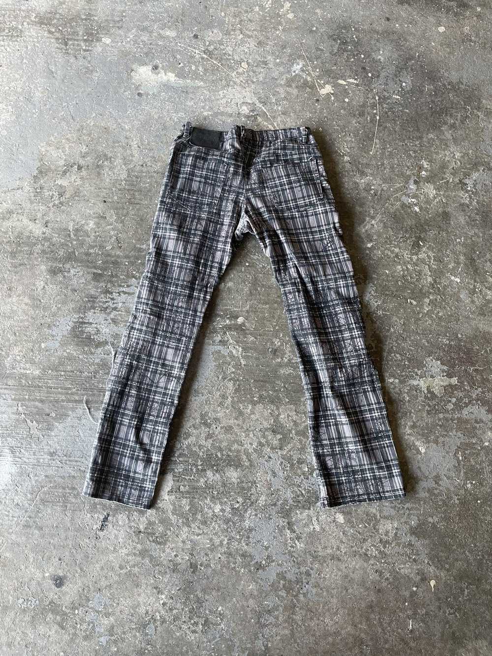 The Anarchy H. ANARCHY Plaid Punk Pants - image 3