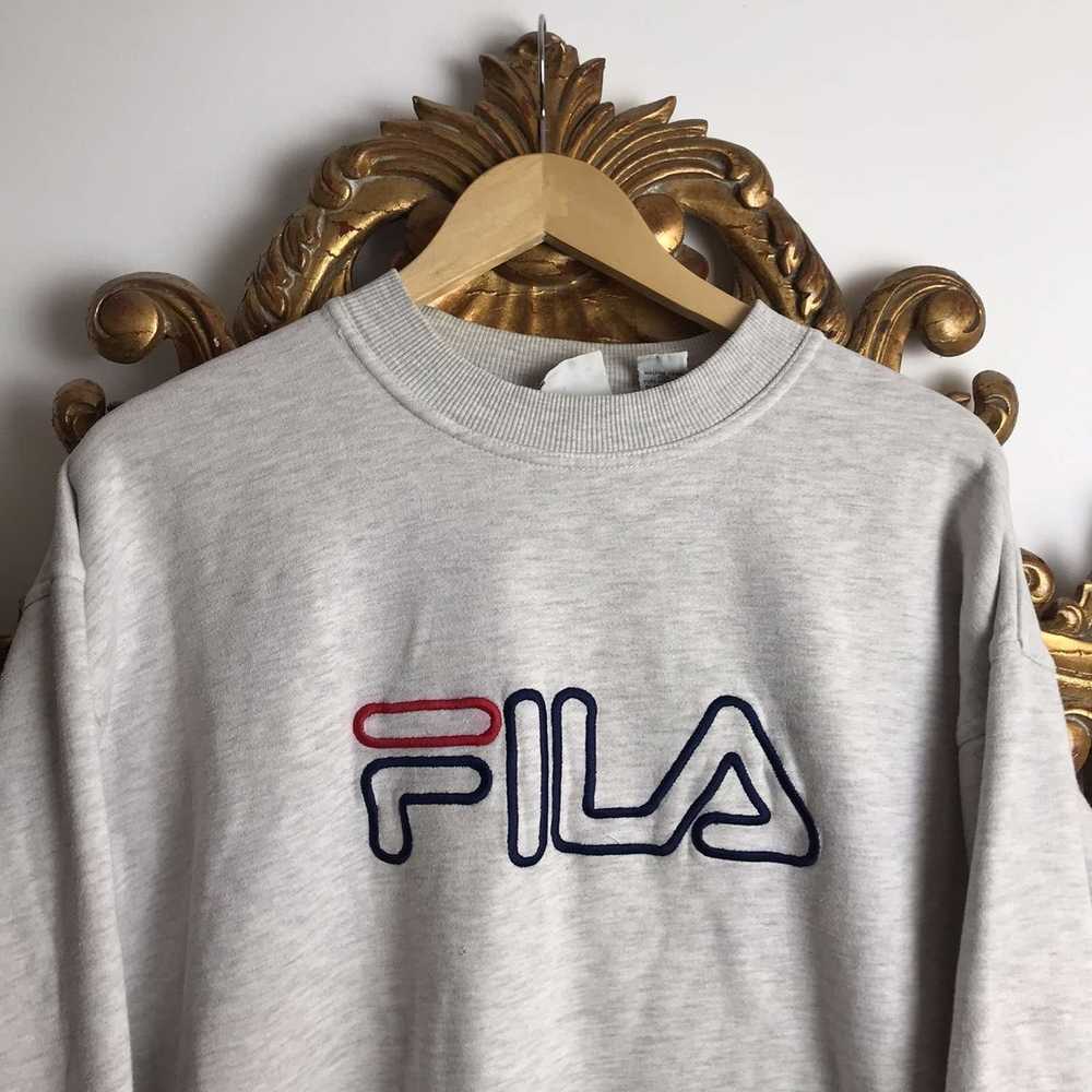 Fila × Streetwear × Vintage Rare Vintage Fila Swe… - image 2