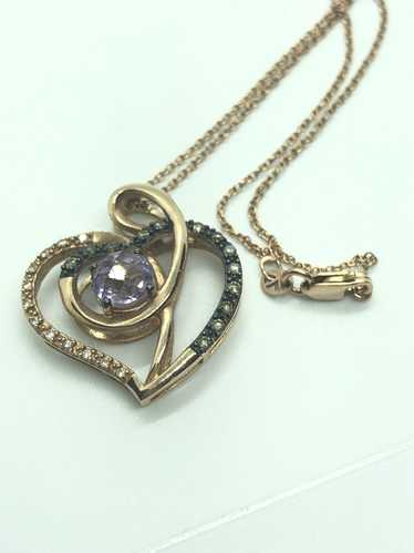 Other Levian 14K Rose Gold Amethyst Topaz Quartz H