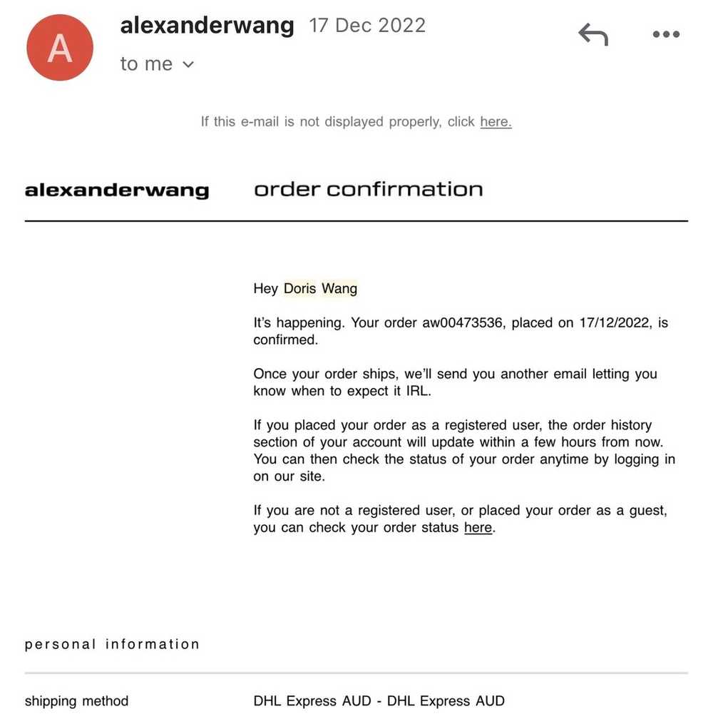 Alexander Wang × Designer Alexander wang logo pri… - image 4